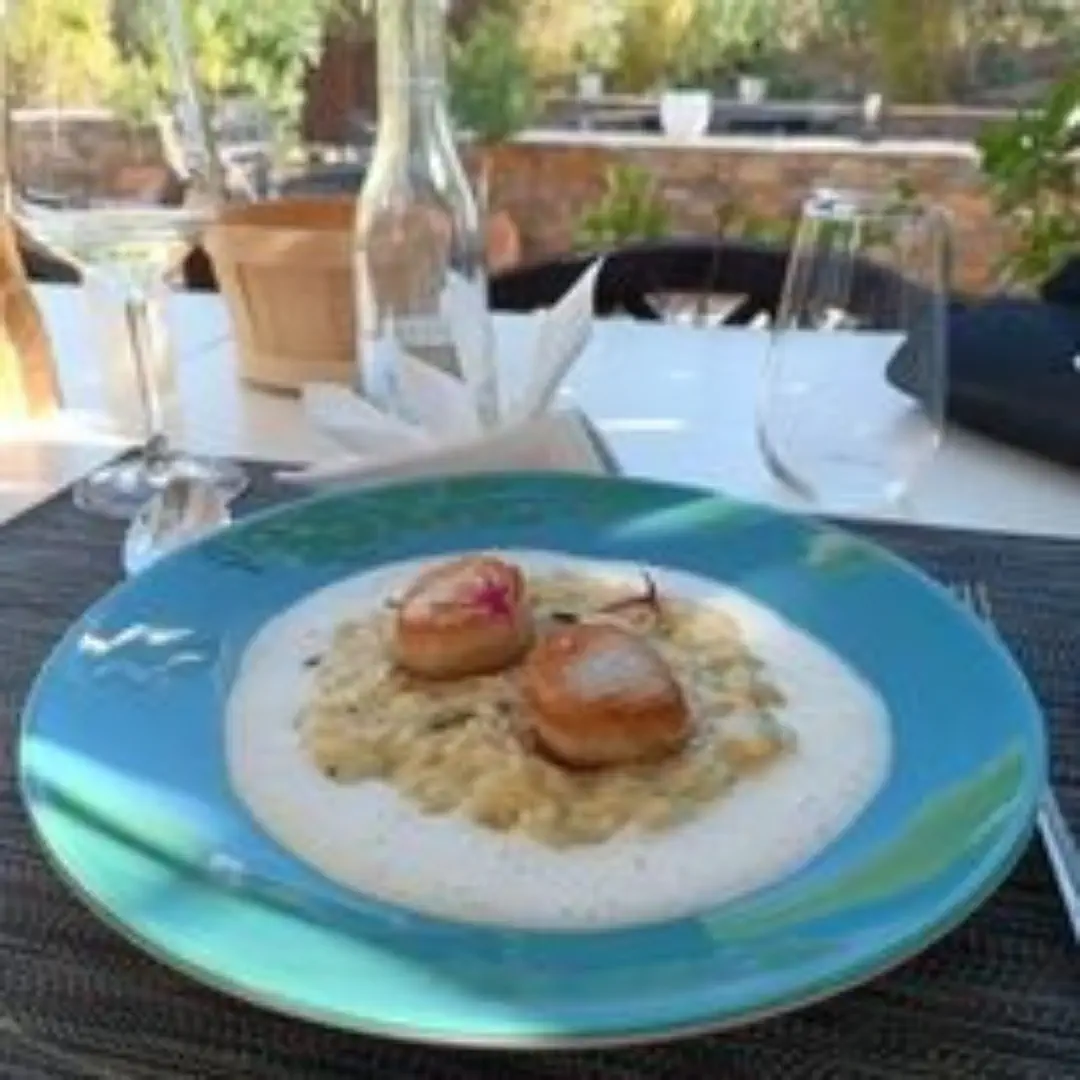 Plat en terrasse La Farigoulette